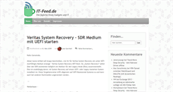 Desktop Screenshot of it-feed.de