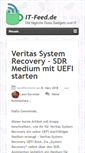 Mobile Screenshot of it-feed.de